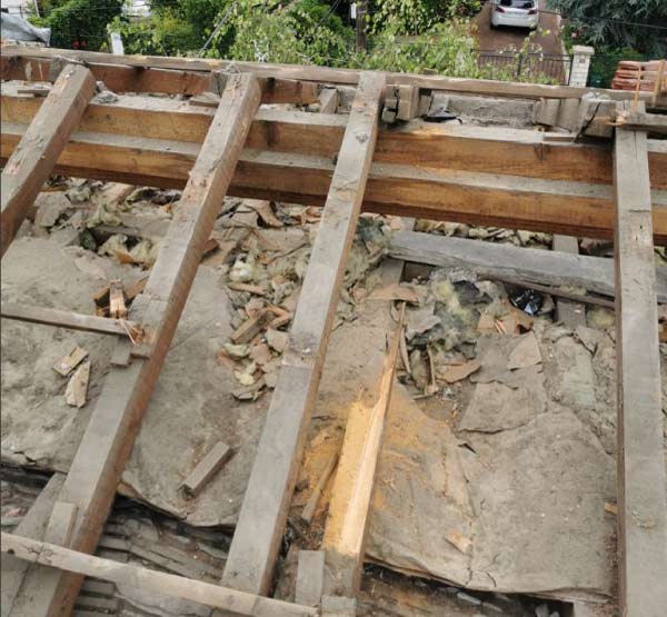 Fuites de toiture suite à l'apparition de ponts thermiques